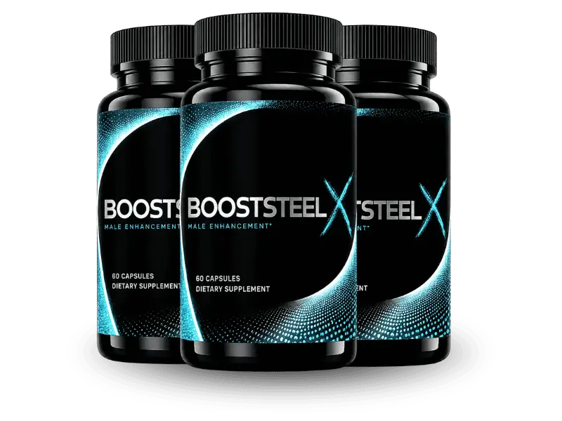 BoostSteelX 3 Bottles package