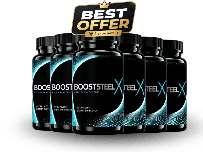 BoostSteelX 6 Bottles package